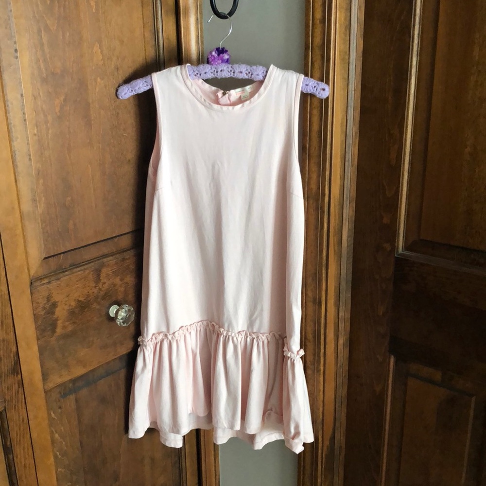 Crewcuts everyday pink dress girls size 12